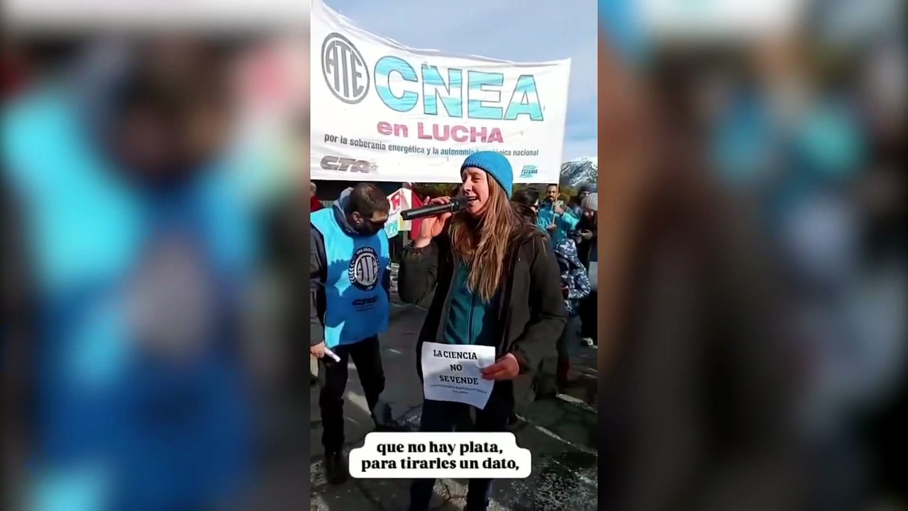 Protestas en defensa del sistema científico argentino | Manifestaciones en Bariloche