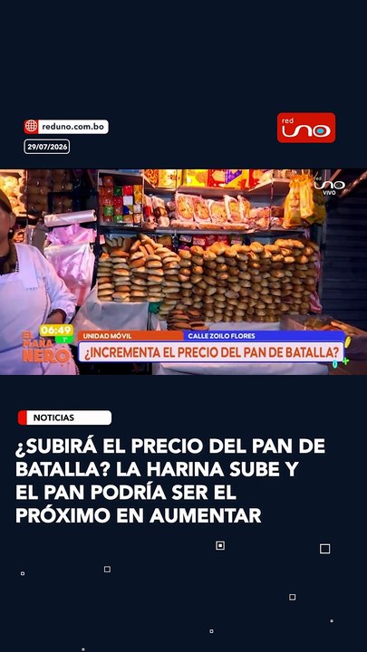 ¿Subirá el precio del pan de batalla? La harina sube y el pan podría ser el próximo en aumentar