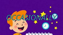 10000 palabras en inglés - Deja lo sometimes por occasionally