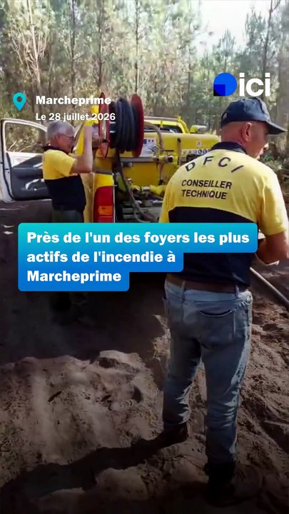 Aux côtés des bénévoles de la DFCI qui combattent le feu en Gironde