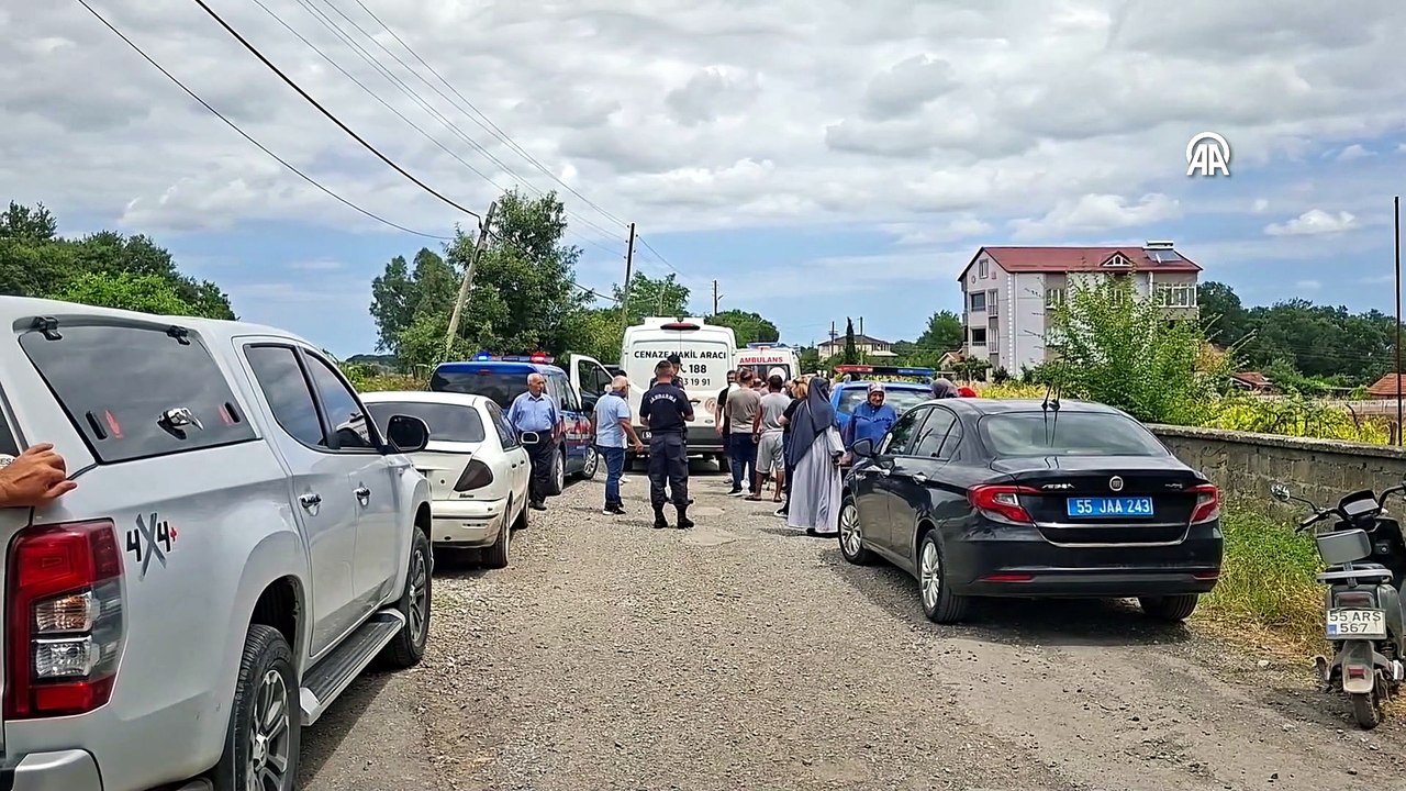 Samsun'da bahçede yaktığı ateşin içinde kalan kadın öldü