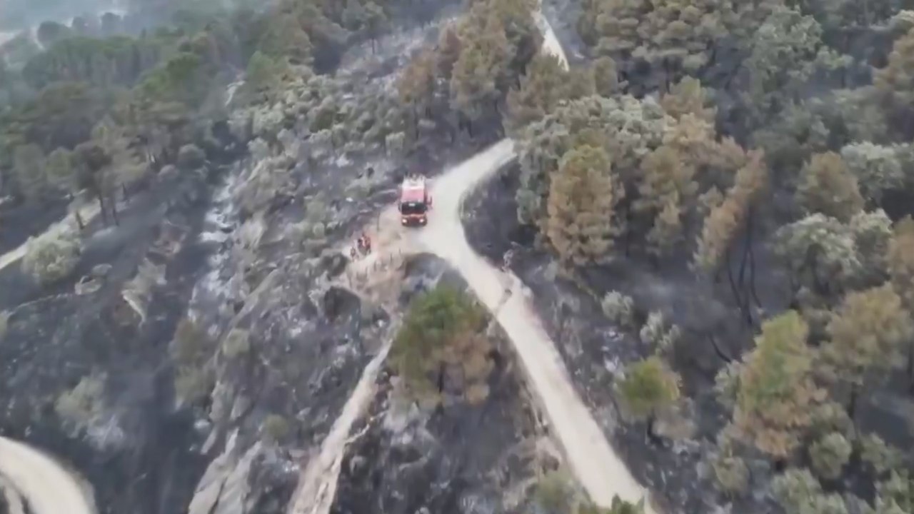 Vigilancia, reconocimiento y control, los drones de la UME al servicio de la lucha contra el fuego