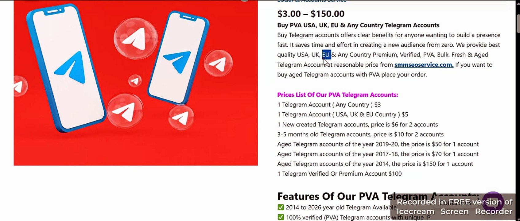 Best 42 Sites to Buy Old Telegram Accounts for Bulk