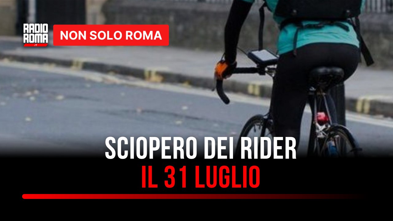 Caldo estremo e rider in strada nelle ore di punta: il settore annuncia lo sciopero per il 31 luglio