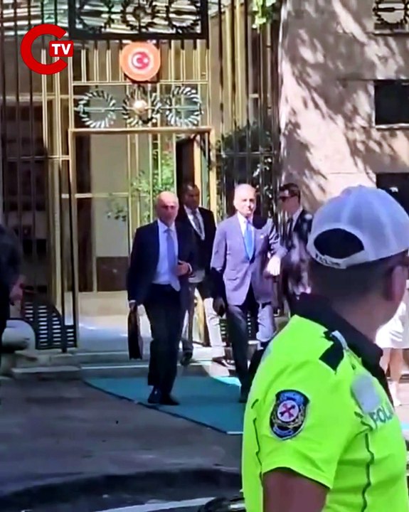 AKP'li Ala ve Çelik, Numan Kurtulmuş'u ziyaret etti