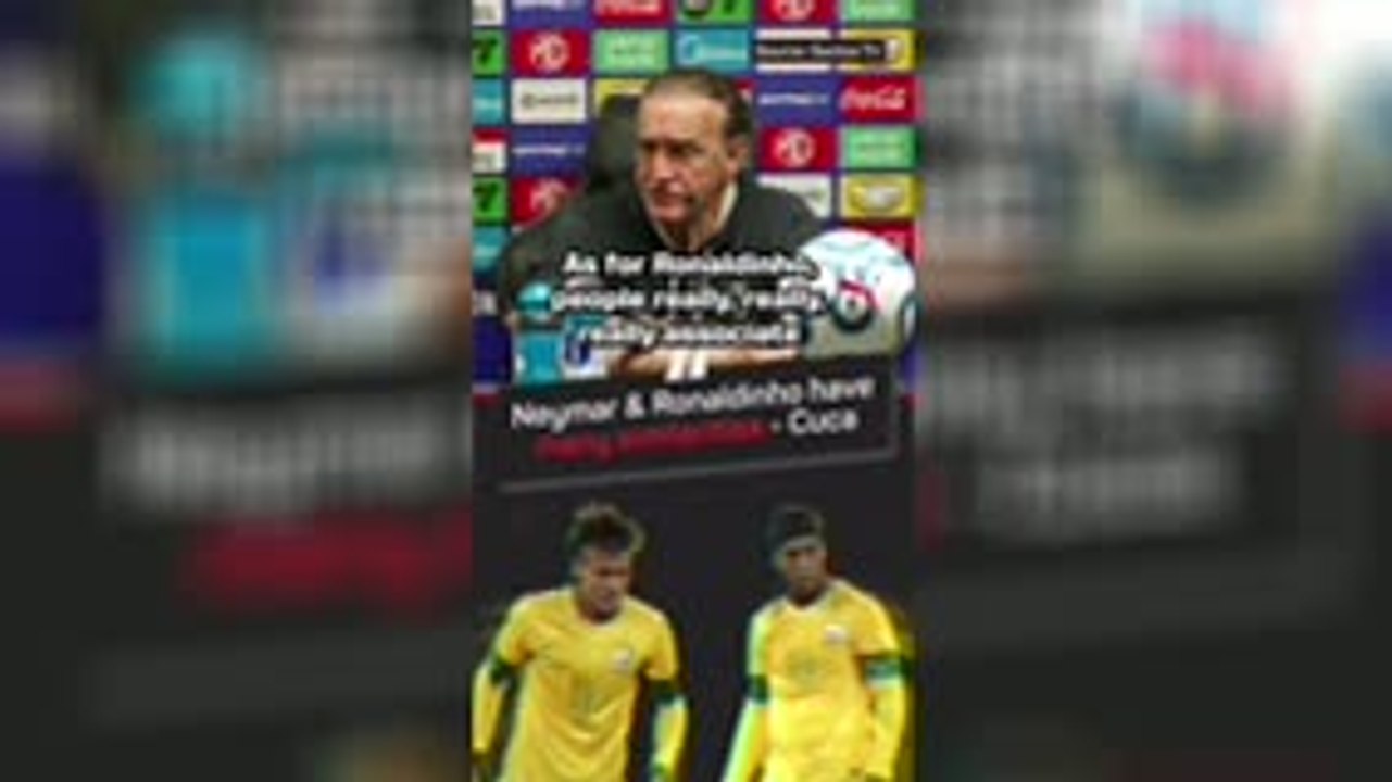 Santos coach believes Neymar & Ronaldinho share superstar traits