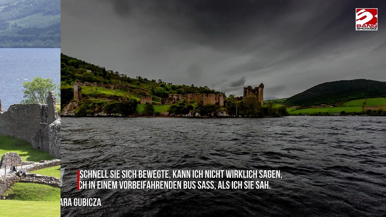 Touristin entdeckt angebliche 'Haifischflosse' im Loch Ness