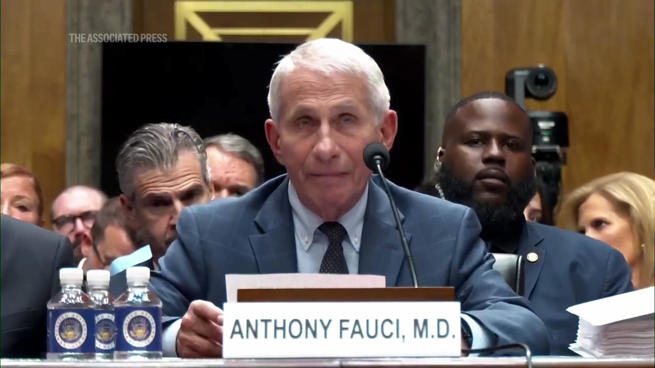 Dr. Fauci invokes Fifth Amendment in Republican-led COVID-19 Senate hearing