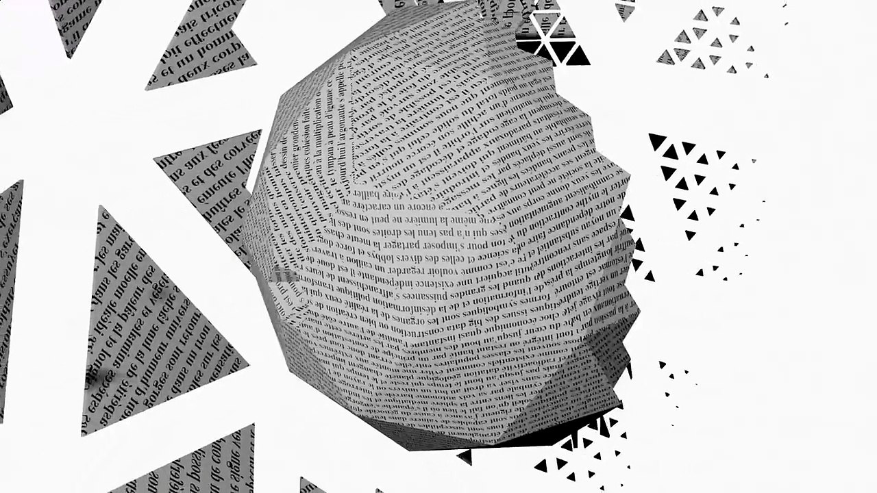 🌌 Cosmic Debris Skulptext | Animated Graphic Score | Oral Poetic Improvisation