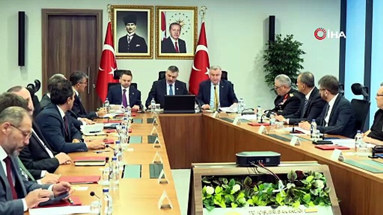 Üç bakan ‘Spor Güvenliği Değerlendirme’ toplantısında bir araya geldi