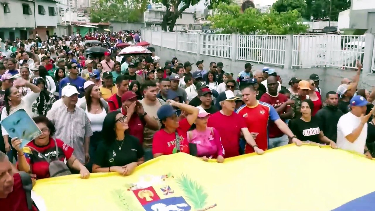 Chavismo conmemora con una marcha en Venezuela el natalicio de Hugo Chávez
