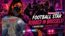 Football Star Mohammed Fuseini Robbed in Broad Daylight by 5 Masked Men in Brussels