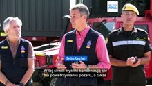 Tysiące mieszkańców wraca do domów po pożarach w Hiszpanii