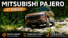 2027 Mitsubishi Pajero: Leiterrahmen, 7 Sitze und starke 4x4-Technik