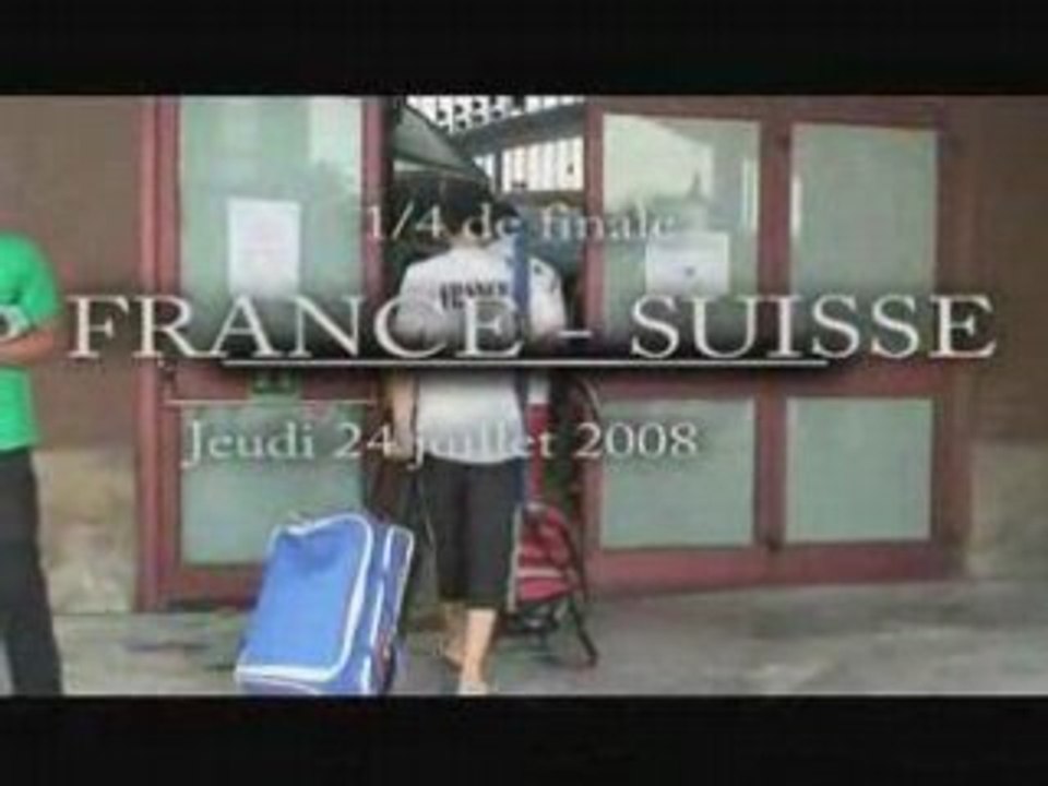 RINK HOCKEY - CHAMPIONNAT D'EUROPE 2008 : 1/4 de Finale - 10 France Suisse