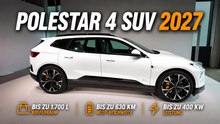 2027 Polestar 4 SUV: V2L, Camping-Modus und 100-kWh-Akku