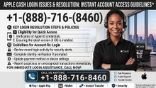 {Apple Cash Login Issues} Full Guide 2026 | How to Fix Sign-In Problems, Account Access & Recovery