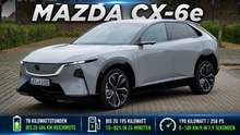 2027 Mazda CX-6e: 195 kW Ladeleistung und riesiges 27-Zoll-Display