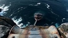toboggan aquatique de l'extrême : Attention au requin !