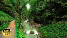 Breitachklamm, Germany – Scenic Gorge Walk Through the Bavarian Alps in 4K
