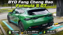 2027 BYD Fang Cheng Bao Formula S GT: Schnellladen in nur 9 Minuten