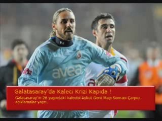 Galatasaray'da Kaleci Krizi
