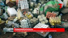 Ferkessédougou : 13 tonnes de produits prohibées incérées par les autorités