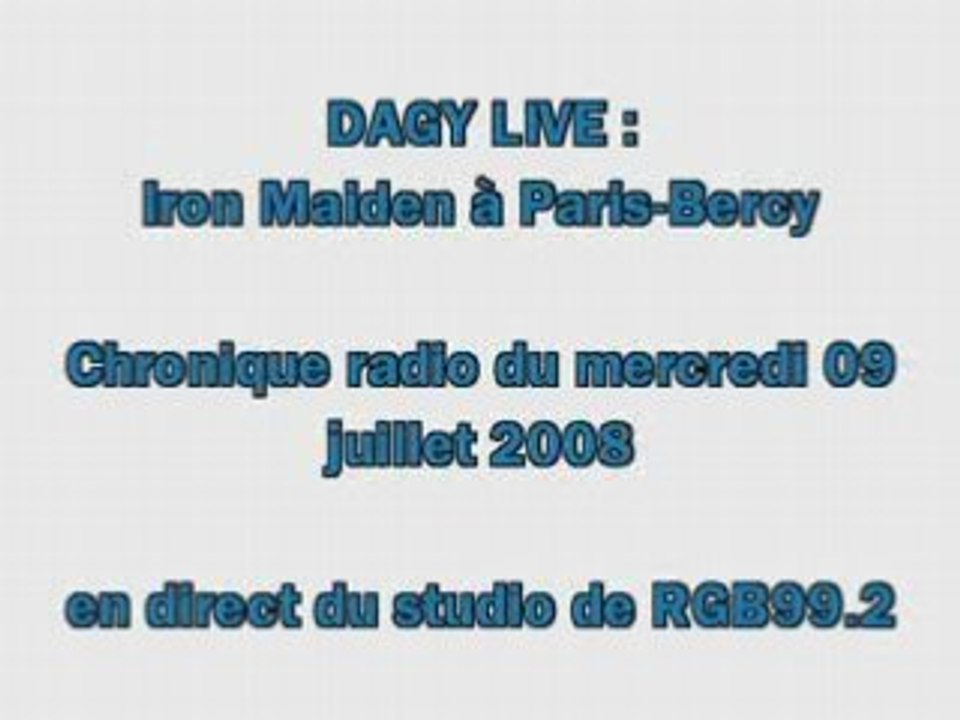 Dagy Live : Partie 2