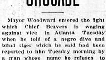 Tuesday, 15th July 1913 Woodward Aids Chief in Vice Crusade