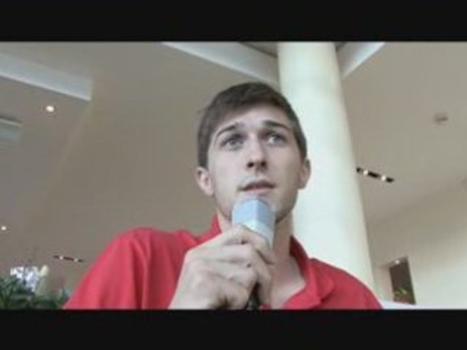 ROLLER HOCKEY - CHAMPIONNAT DU MONDE 2008 : Interview de Renaud Crignier