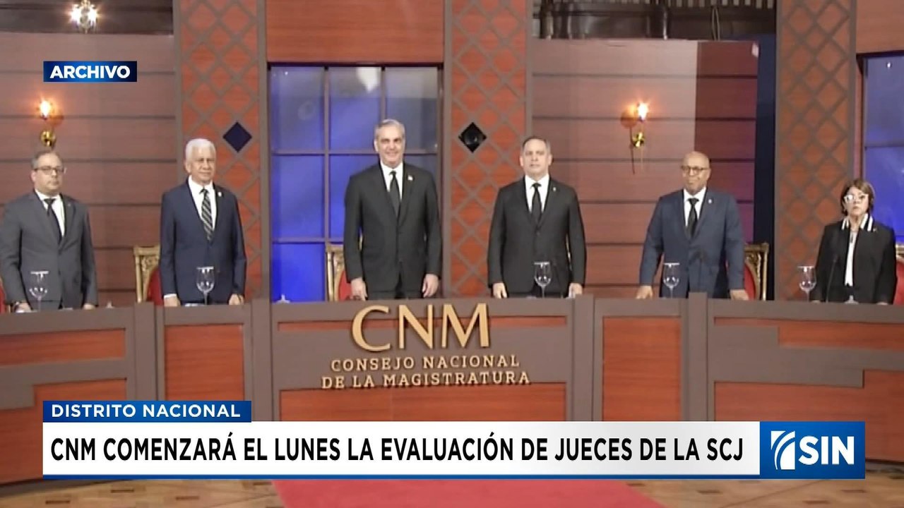 Abinader convoca al Consejo Nacional de la Magistratura | Emisión Estelar SIN