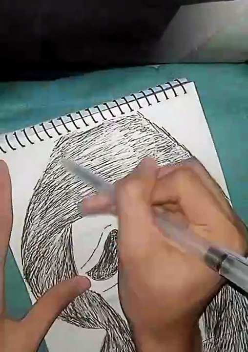Ghostface Drawing for 10 Minutes Challenge ✍️ Part 2 👻