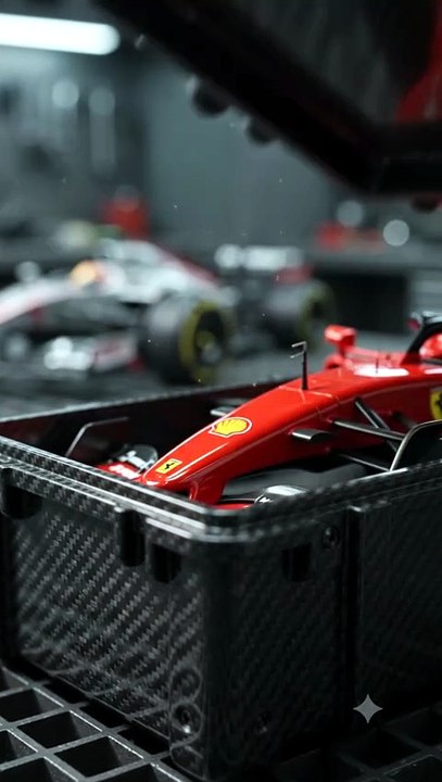 Miniature Ferrari Formula 1 Assembly | AI GARAGE