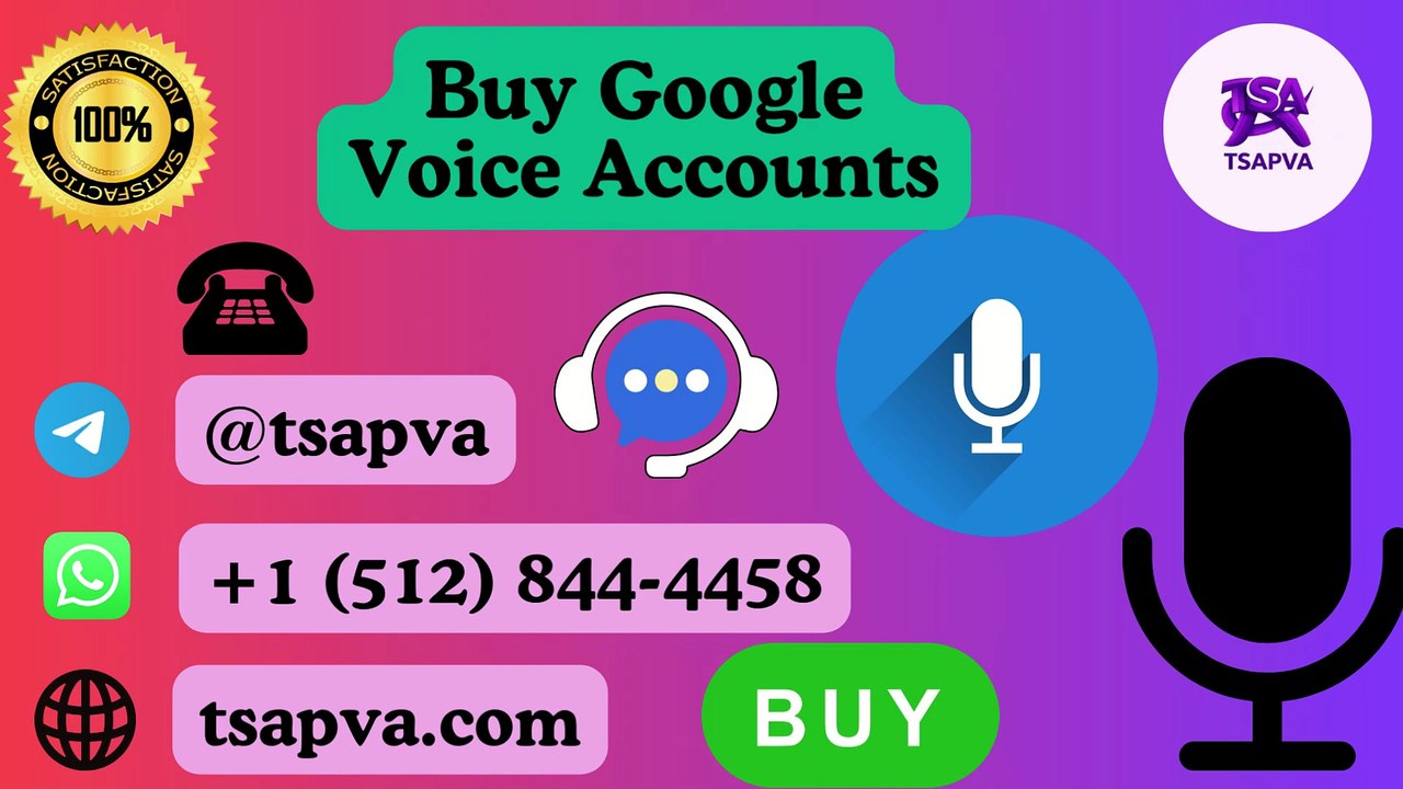 Buy Google Voice Accounts – Secure, Reliable & Fast Delivery