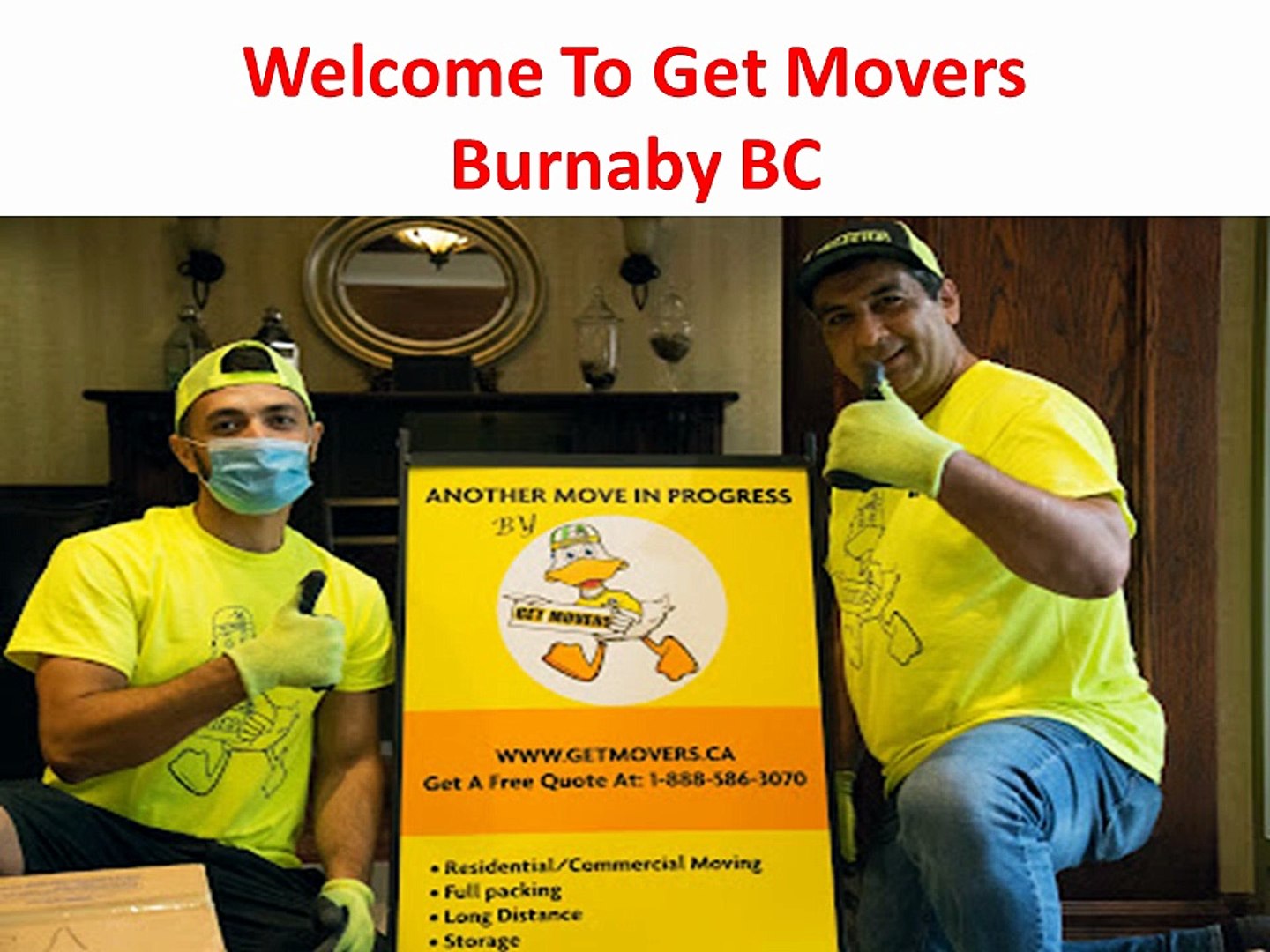 Get Movers : Certified Moving Company in Burnaby, BC