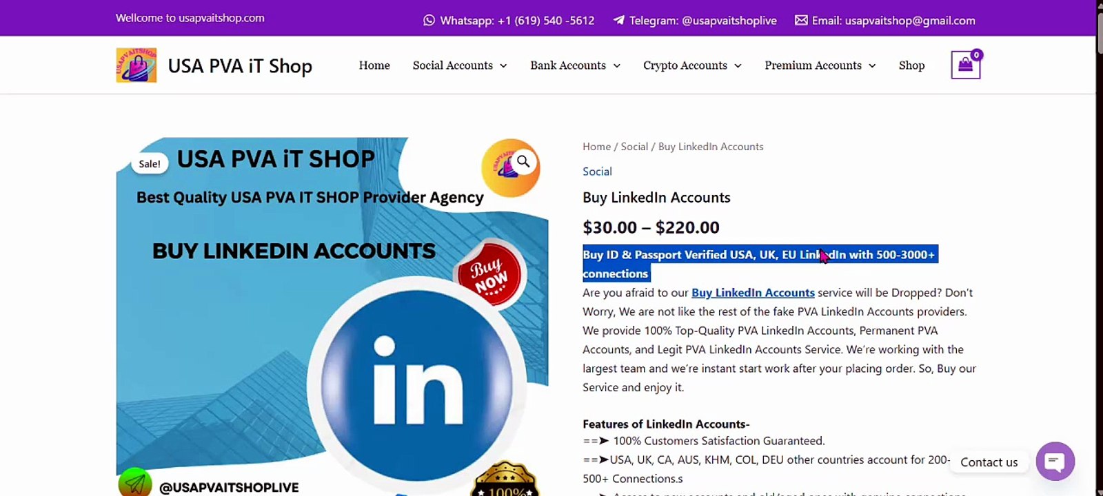 Buy LinkedIn Accounts in 2026: Best Sites, Costs & Risks