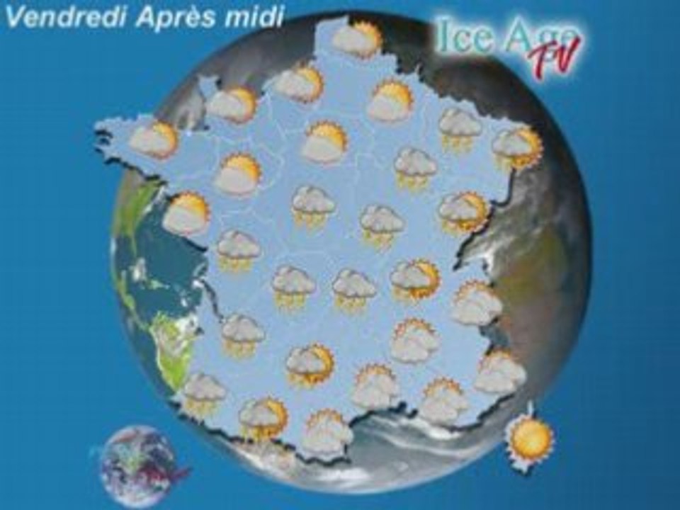 Meteo du Vendredi 11 juillet 2008