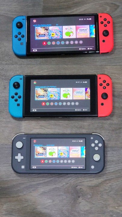 Avatar Legends The Fighting Game Switch Lite vs Standard vs Oled | Speed Test Comparison #shorts