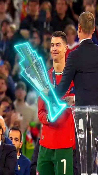 Cristiano Ronaldo Trophy Ceremony | Epic Football Victory & Celebration