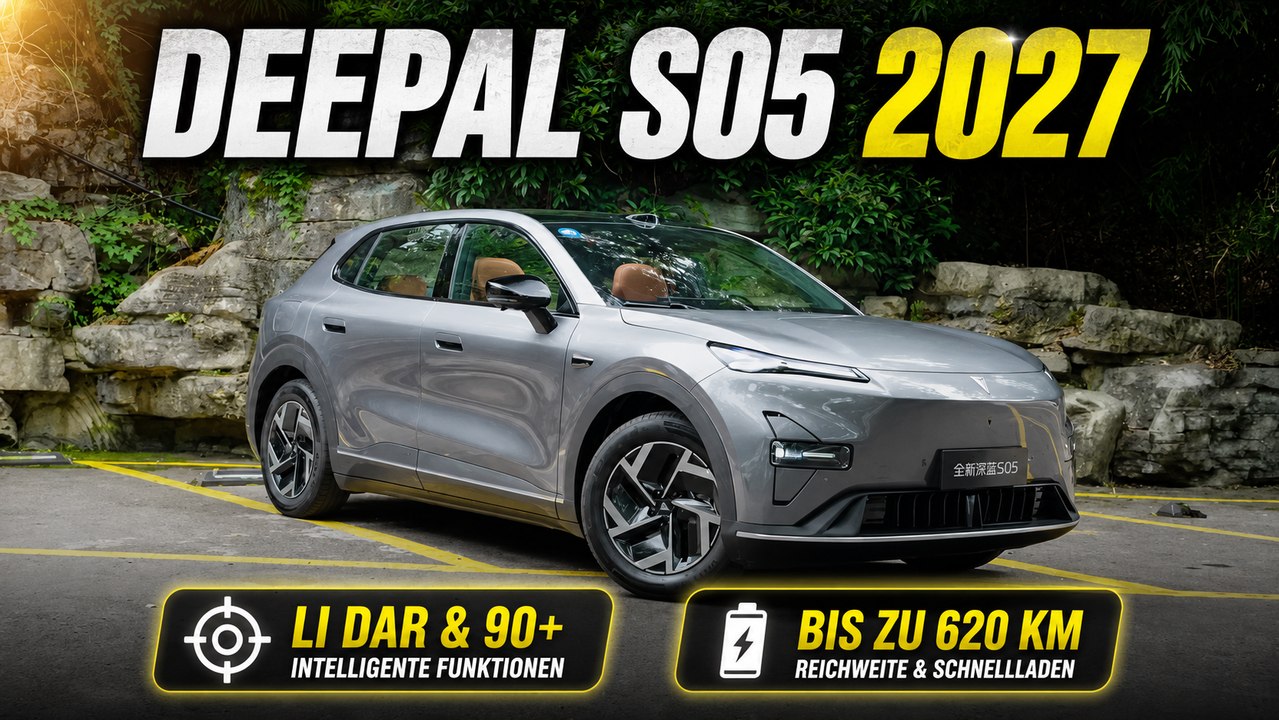 2027 Changan Deepal S05 im Detail: Das steckt im Facelift