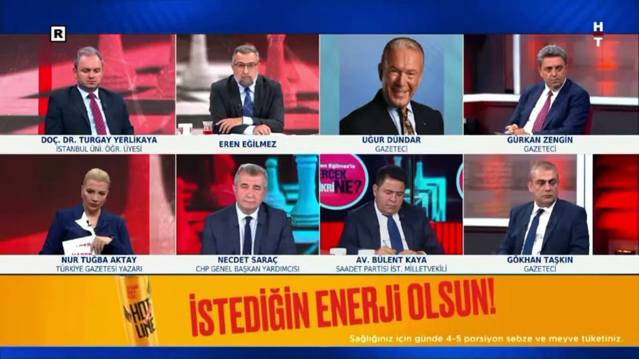 Uğur Dündar ile Gürsel Tekin arasında polemik: Canlı yayında açıklama yaptı