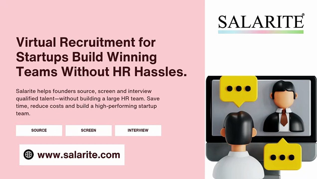 Virtual Recruitment for Startups Build Winning Teams Without HR Hassles.