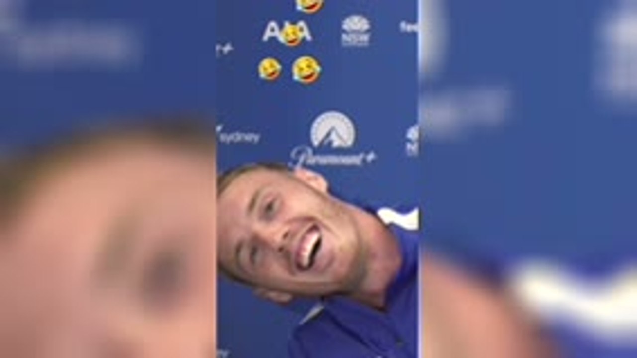 Palmer jokes he'll send bailiffs if Rogers copies his celebration