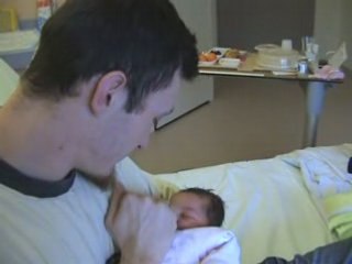 papa et sa puce