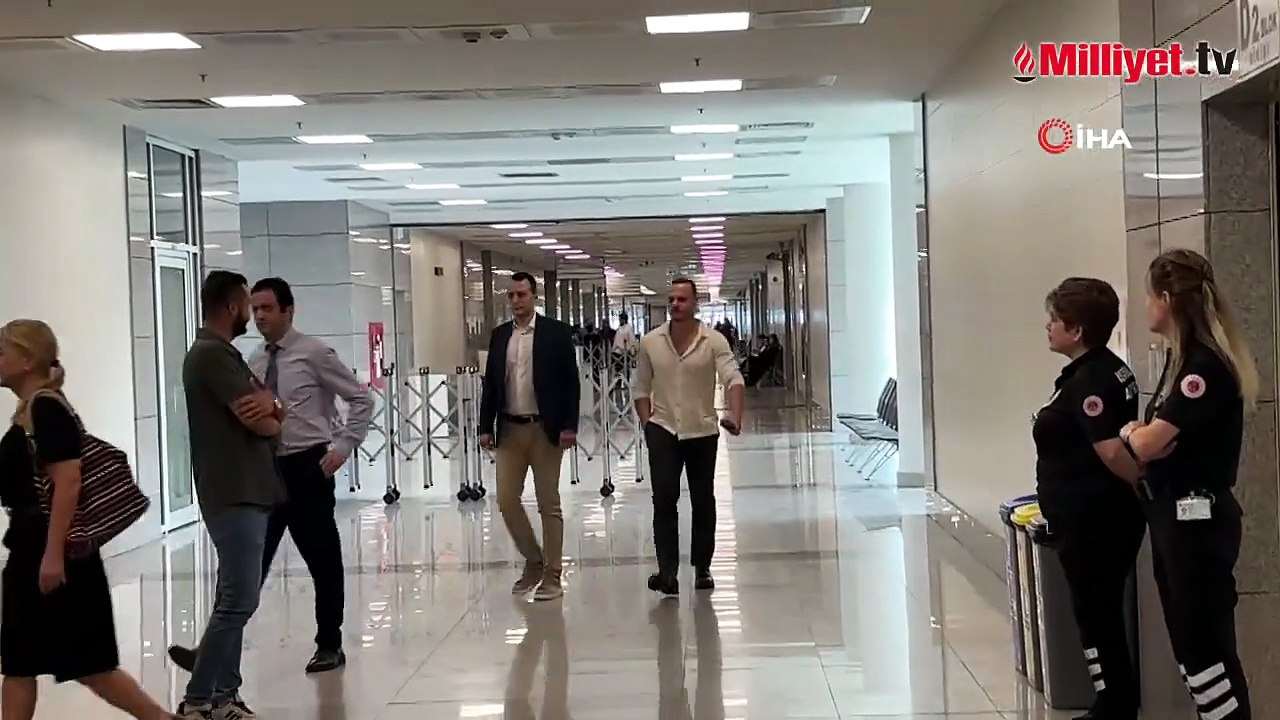 Kerem Bürsin adliyeye geldi