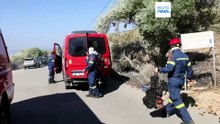 Греция: пожар на Крите грозит туристическим локациям