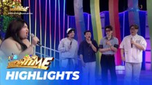 It’s Showtime: Candidate #1, kumanta ng ‘Banal Na Aso, Santong Kabayo’ with ECHO effect! (Miss Q&A)