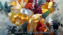 SHOWCASE:75×75cm Square Framed Hand Silk Embroidery Flower Wine Still Life Wall Art Dining Room Luxury Home Decor