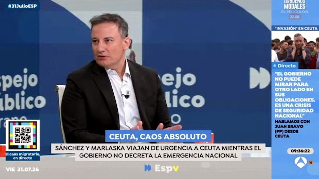 Álvaro Nieto señala a Mohamed VI y su cabreo con Sánchez en el asalto de Ceuta: “Se ha enfadado, es un aviso”