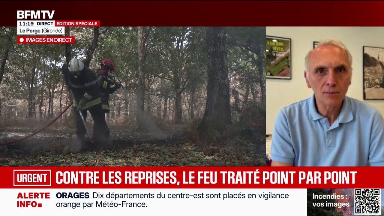 Vandalisme dans les villes de Gironde évacuées: "On a eu deux salles municipales qui ont été forcées", explique le maire de Saint-Médard-en-Jalles